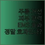 피부 탄력, 주름 개선에 효과적인 EMS 마사지기.. 정말 효과 있을까?