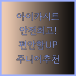 아이 안전과 편안함을 위한 주니어 카시트 선택 가이드.. 어떤 제품이 좋을까요?